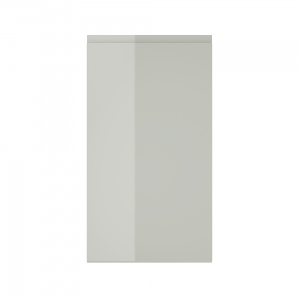 115 X 597 Slab Drawer Front - Strada Light Grey Gloss